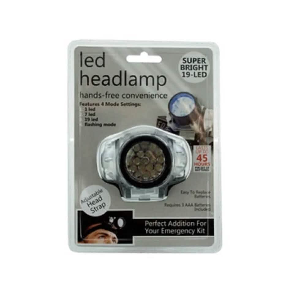 2-Pack: LED Headlamp with 4 Mode Settings