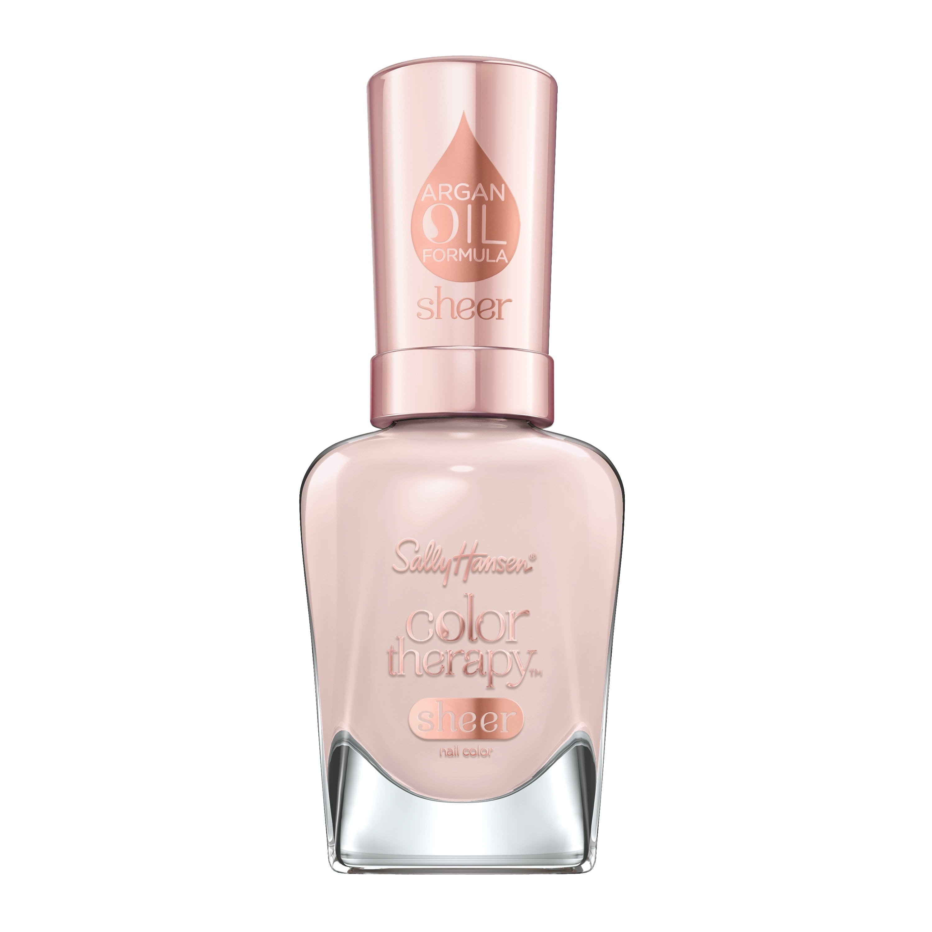 Sally Hansen Color Therapy Nail Color Polish, Well Well Well, 0.5 fl oz, Restorative, Argan Oil Formula
