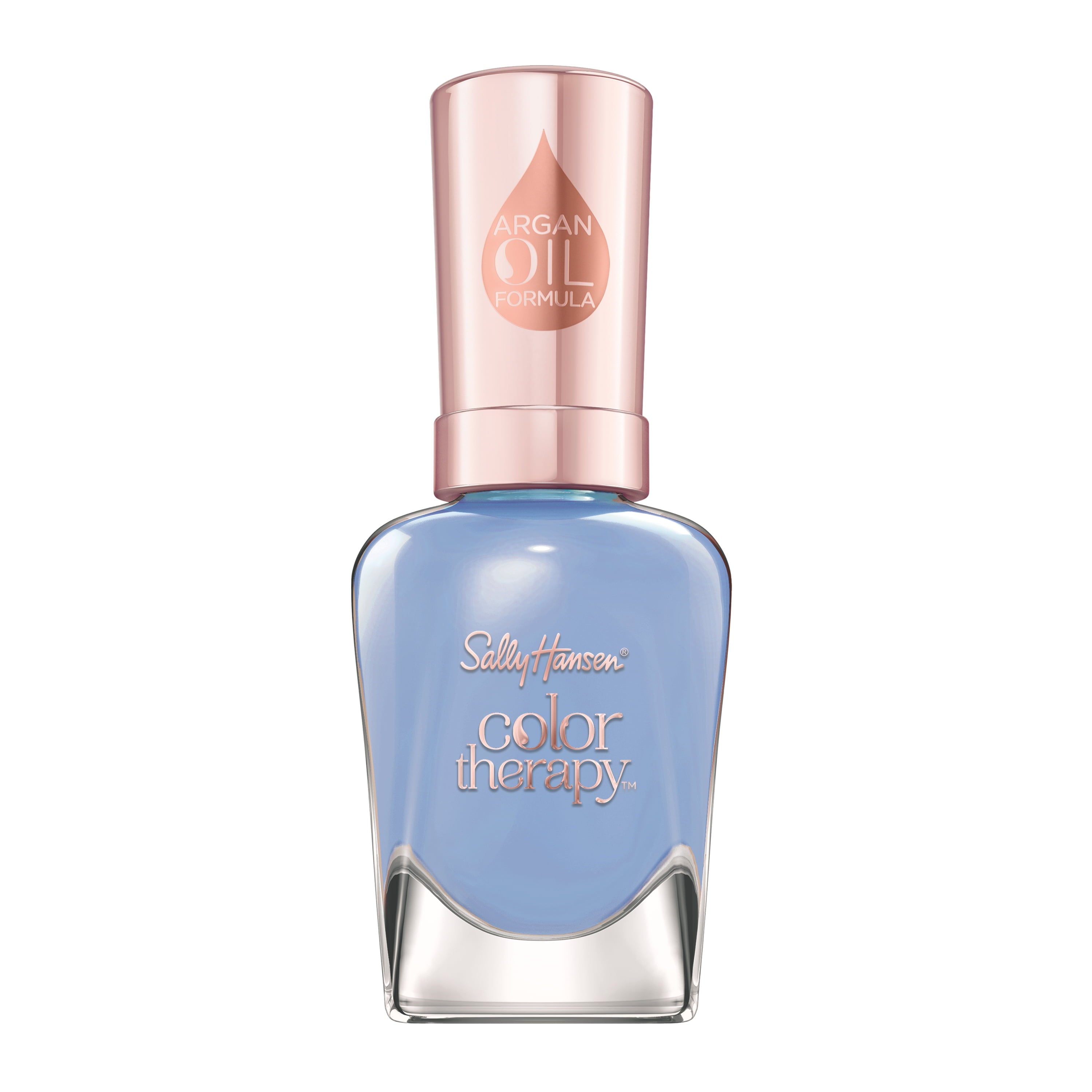Sally Hansen Color Therapy Nail Color Polish, Well Well Well, 0.5 fl oz, Restorative, Argan Oil Formula