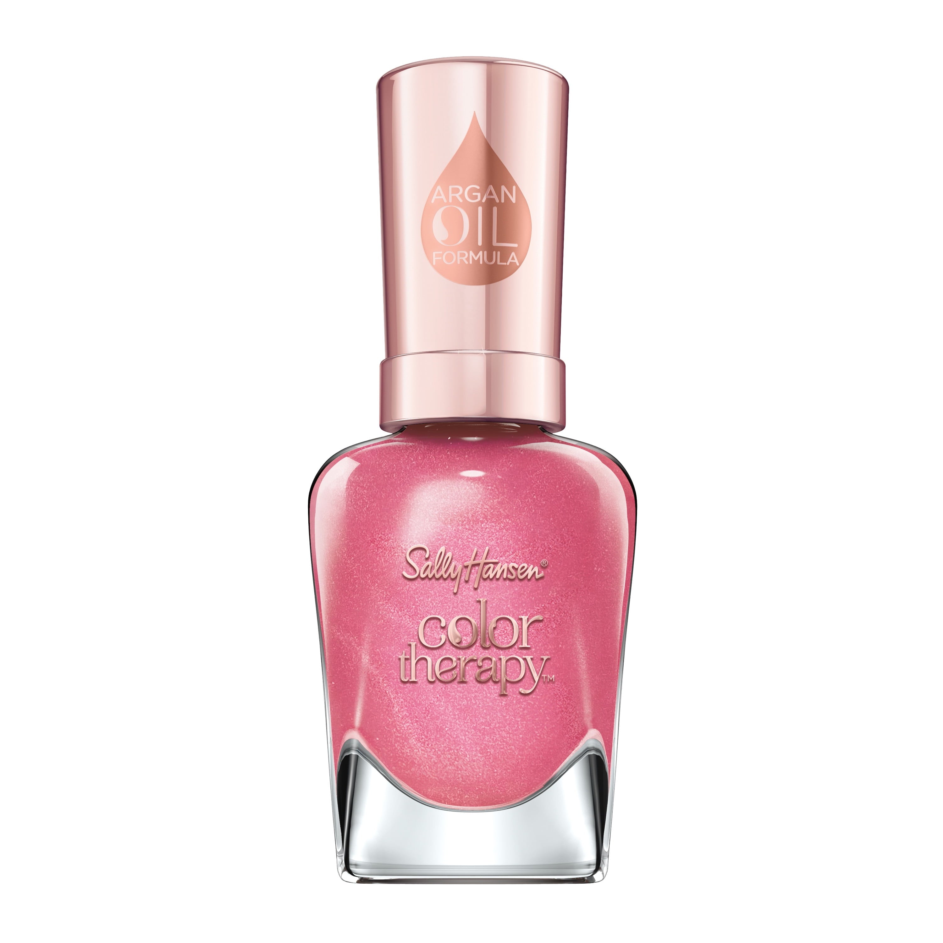 Sally Hansen Color Therapy Nail Color Polish, Well Well Well, 0.5 fl oz, Restorative, Argan Oil Formula