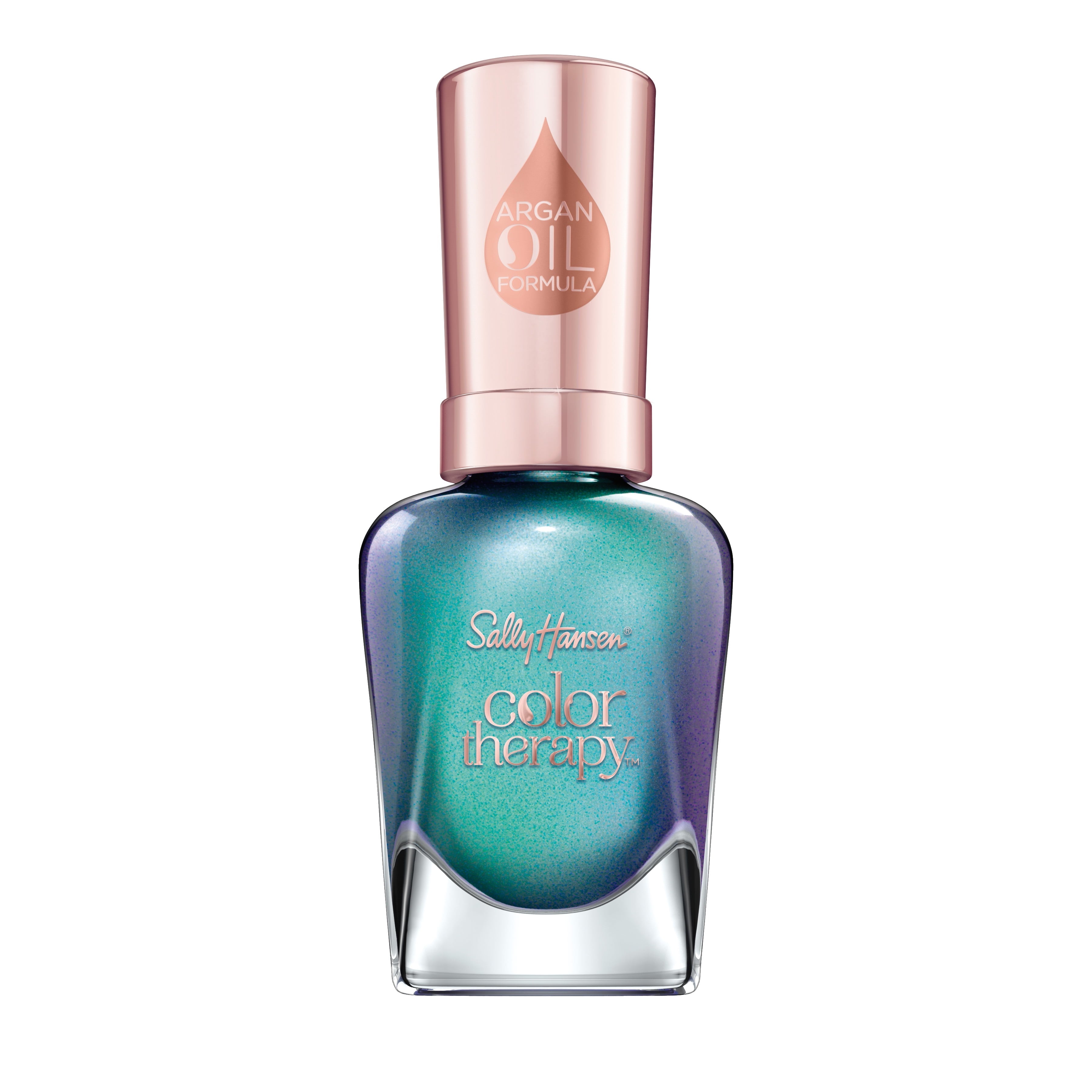 Sally Hansen Color Therapy Nail Color Polish, Well Well Well, 0.5 fl oz, Restorative, Argan Oil Formula