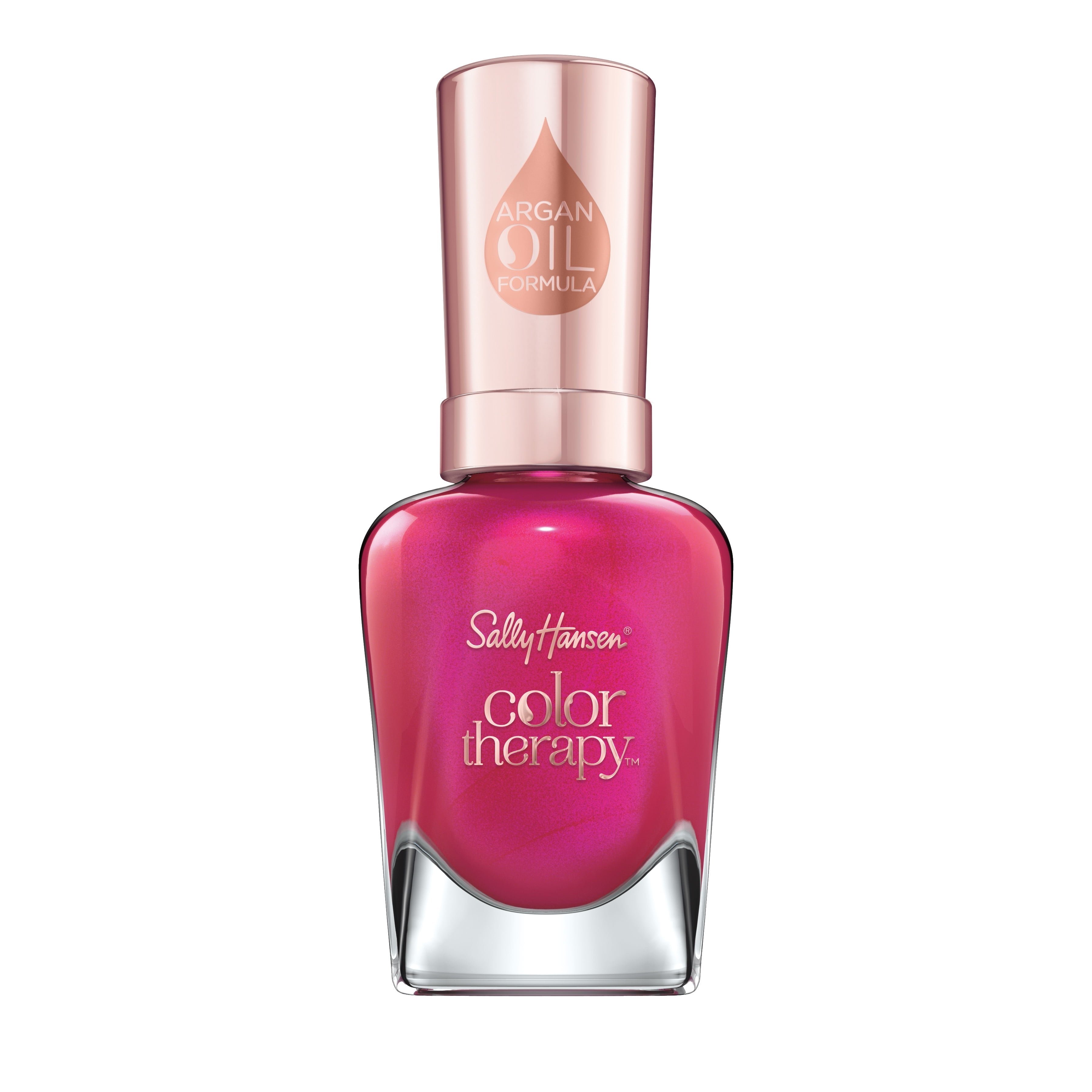 Sally Hansen Color Therapy Nail Color Polish, Well Well Well, 0.5 fl oz, Restorative, Argan Oil Formula