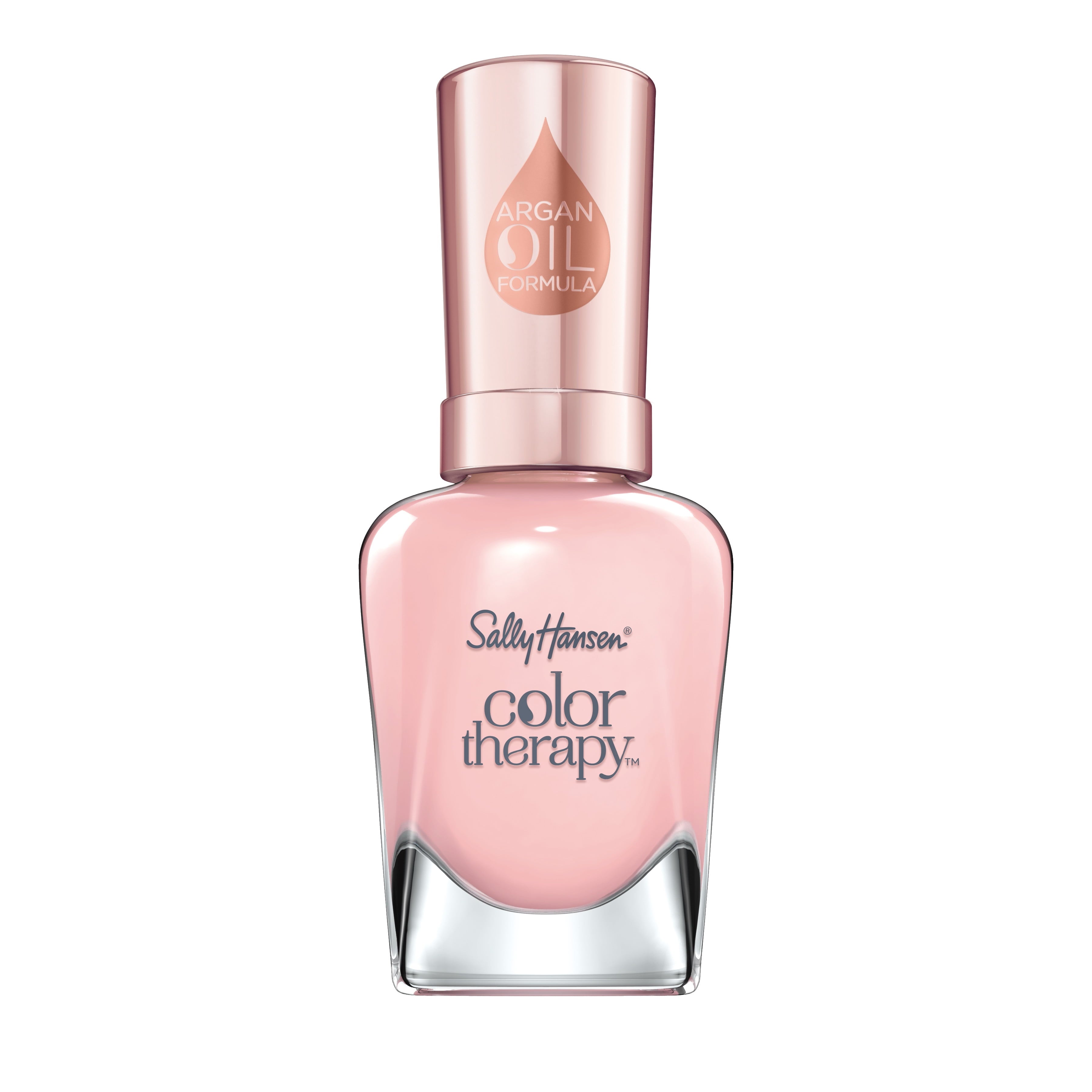 Sally Hansen Color Therapy Nail Color Polish, Well Well Well, 0.5 fl oz, Restorative, Argan Oil Formula