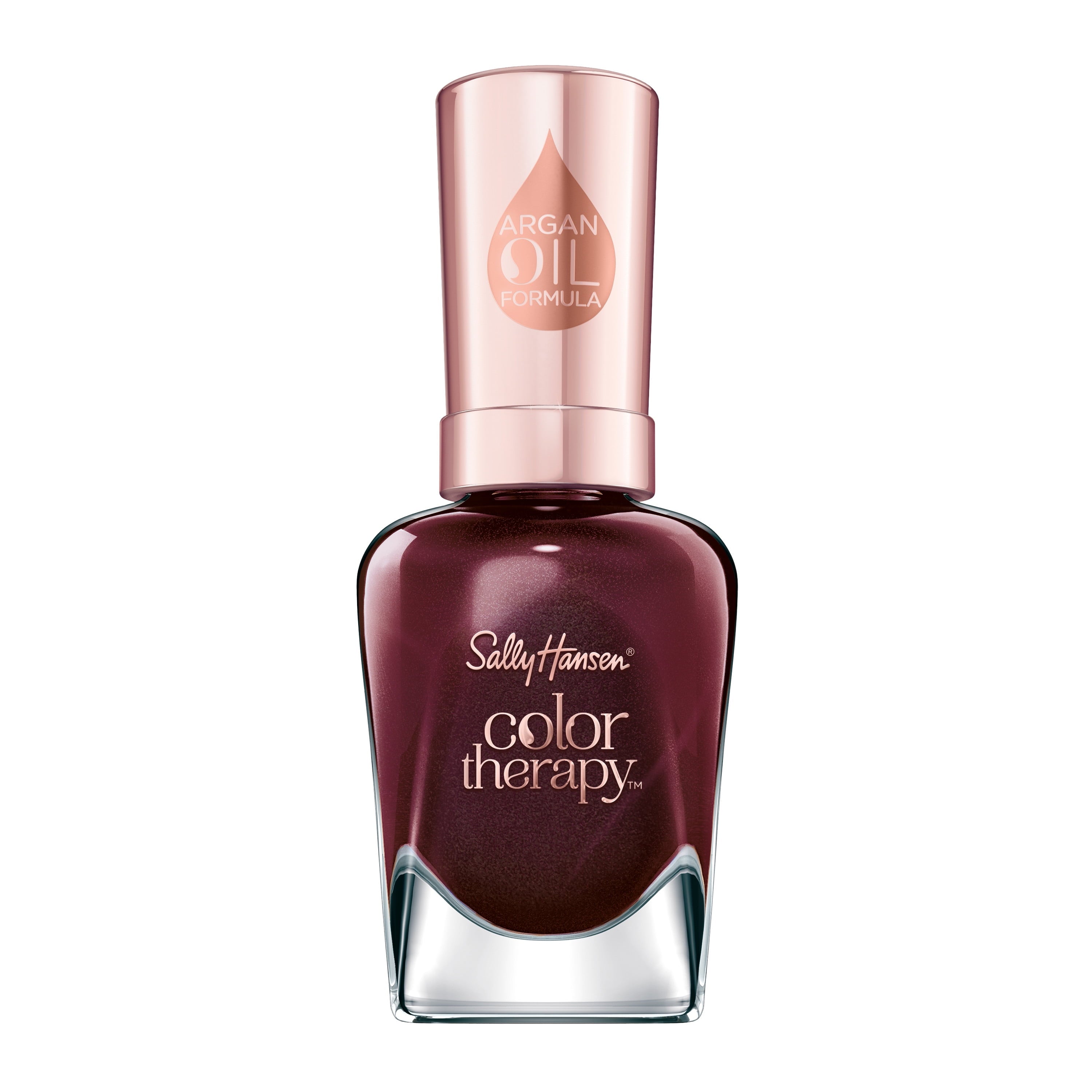 Sally Hansen Color Therapy Nail Color Polish, Well Well Well, 0.5 fl oz, Restorative, Argan Oil Formula