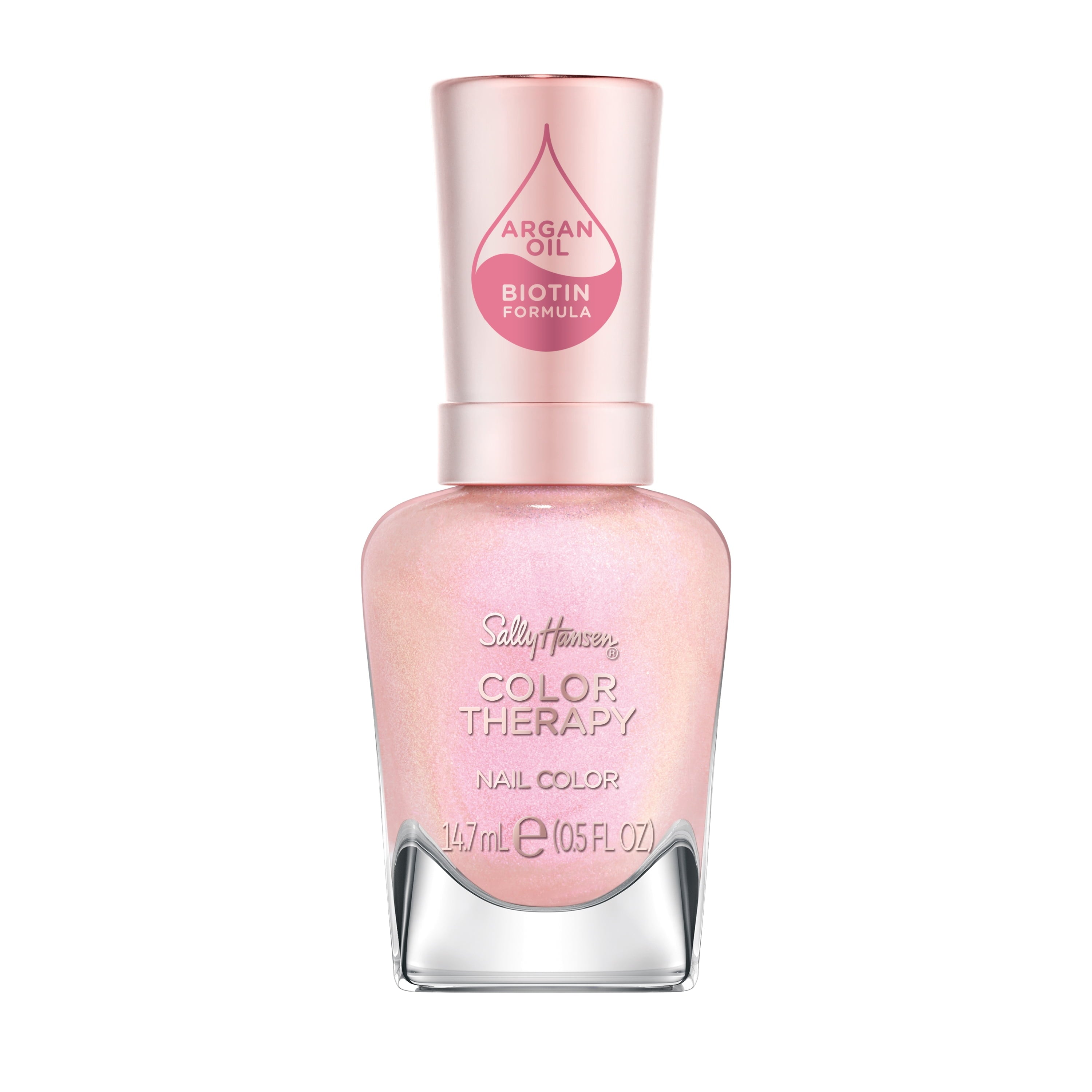 Sally Hansen Color Therapy Nail Color Polish, Well Well Well, 0.5 fl oz, Restorative, Argan Oil Formula
