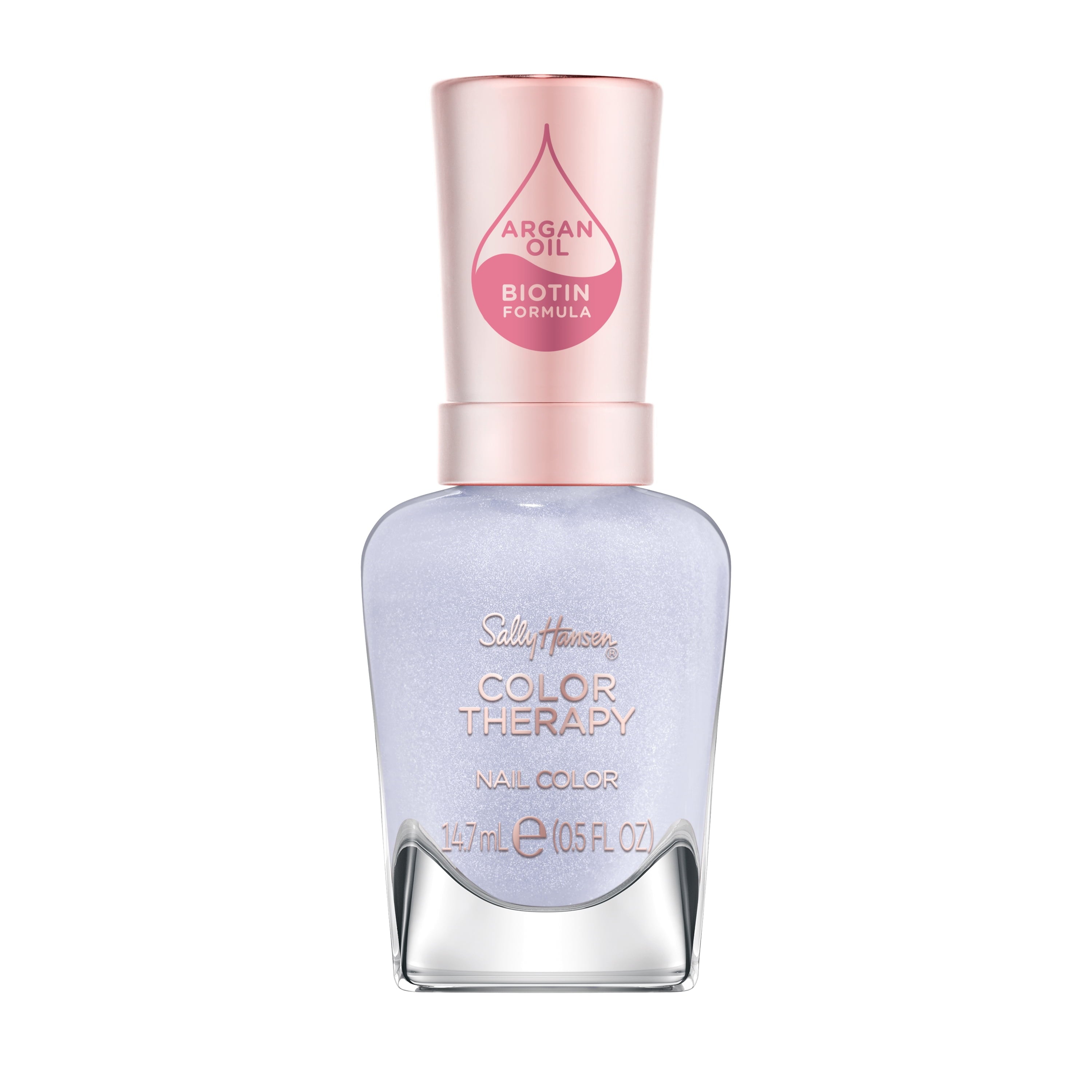 Sally Hansen Color Therapy Nail Color Polish, Well Well Well, 0.5 fl oz, Restorative, Argan Oil Formula