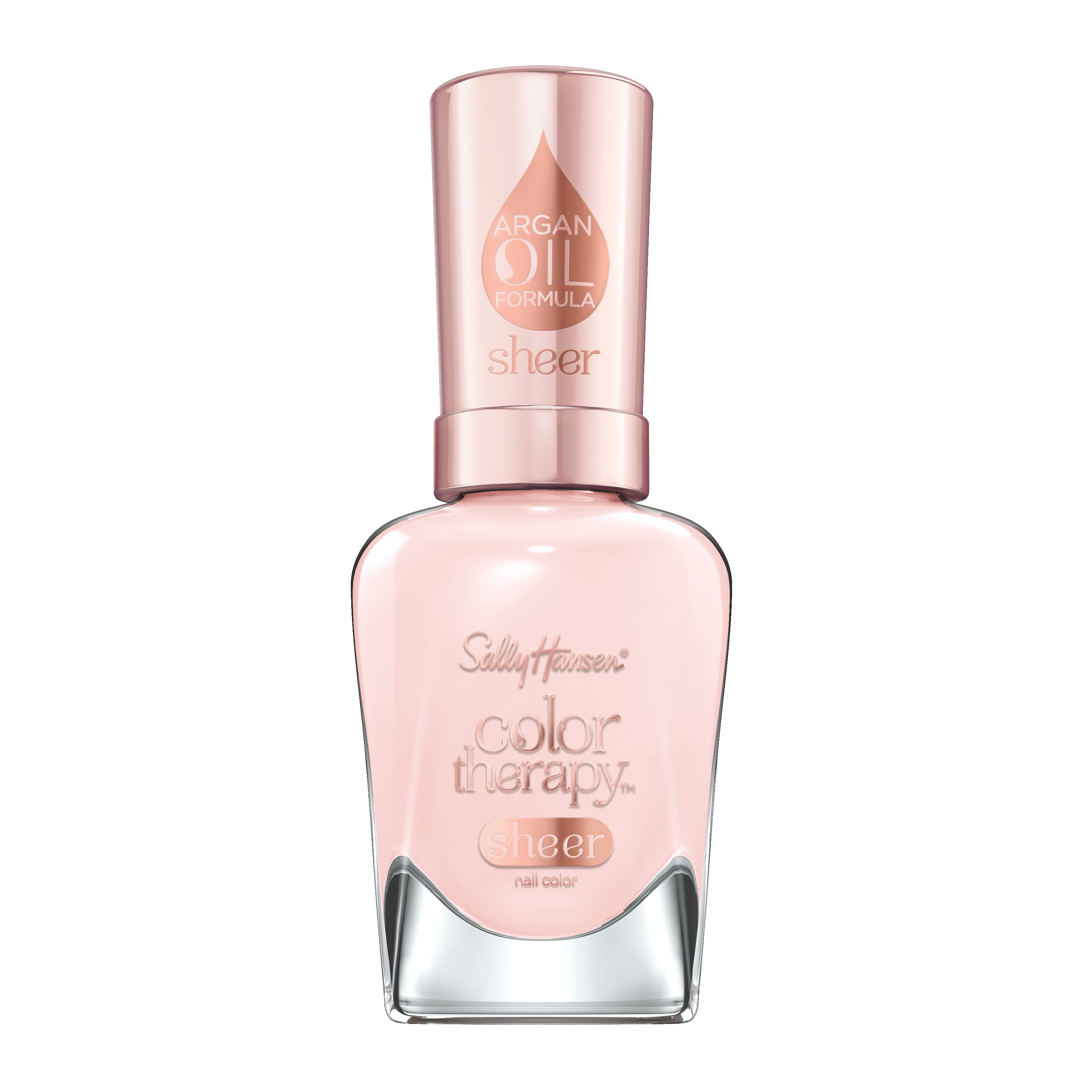 Sally Hansen Color Therapy Nail Color Polish, Well Well Well, 0.5 fl oz, Restorative, Argan Oil Formula