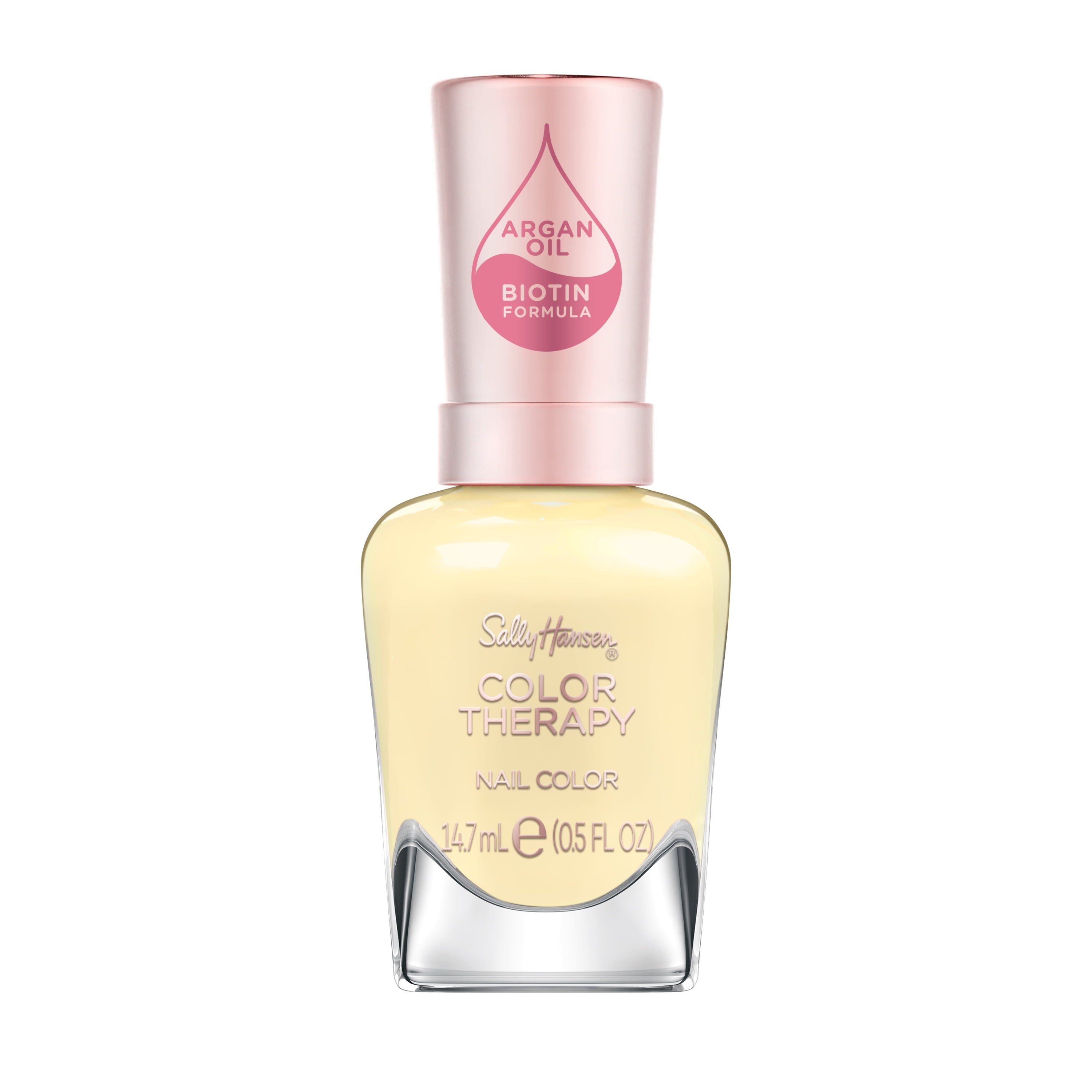 Sally Hansen Color Therapy Nail Color Polish, Well Well Well, 0.5 fl oz, Restorative, Argan Oil Formula
