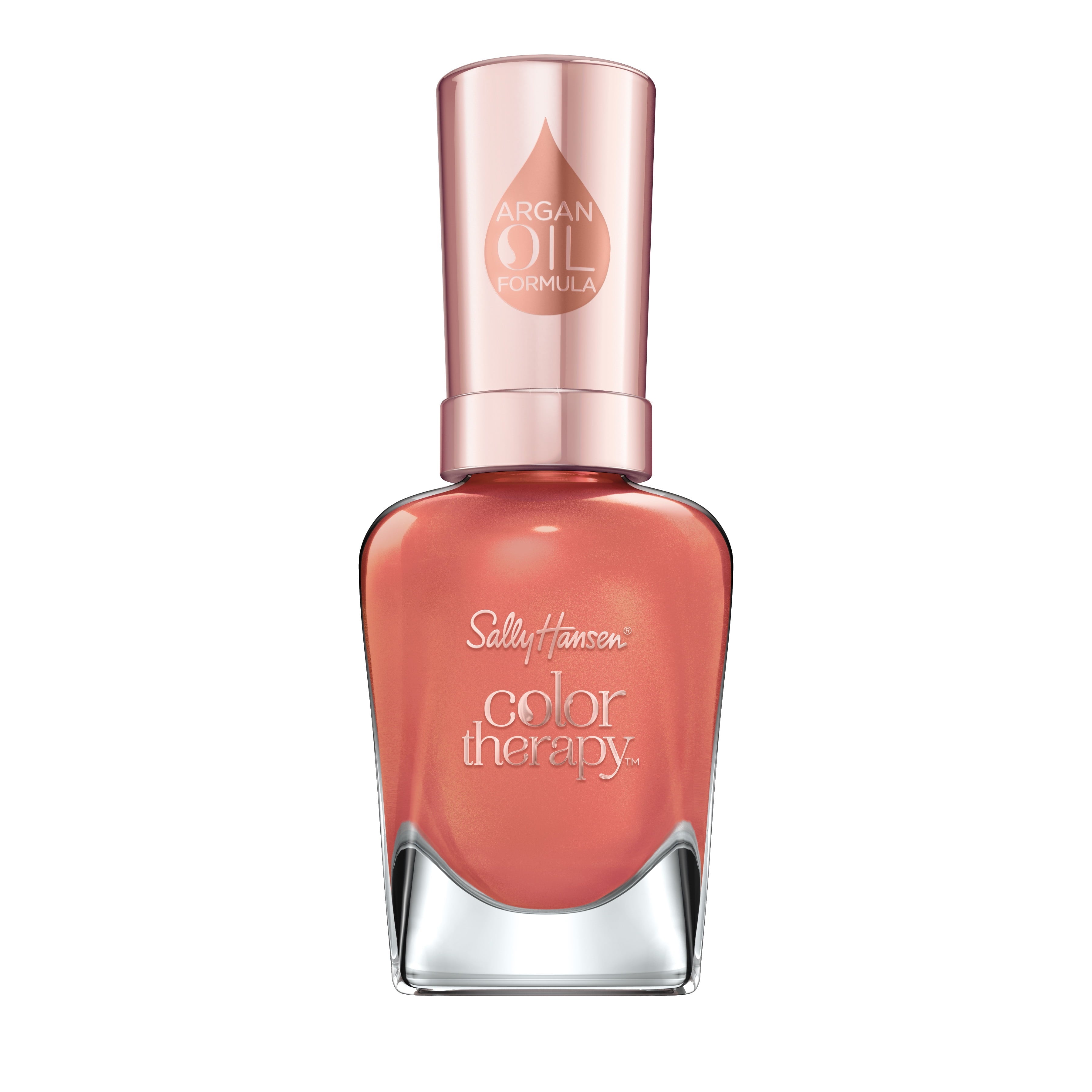 Sally Hansen Color Therapy Nail Color Polish, Well Well Well, 0.5 fl oz, Restorative, Argan Oil Formula