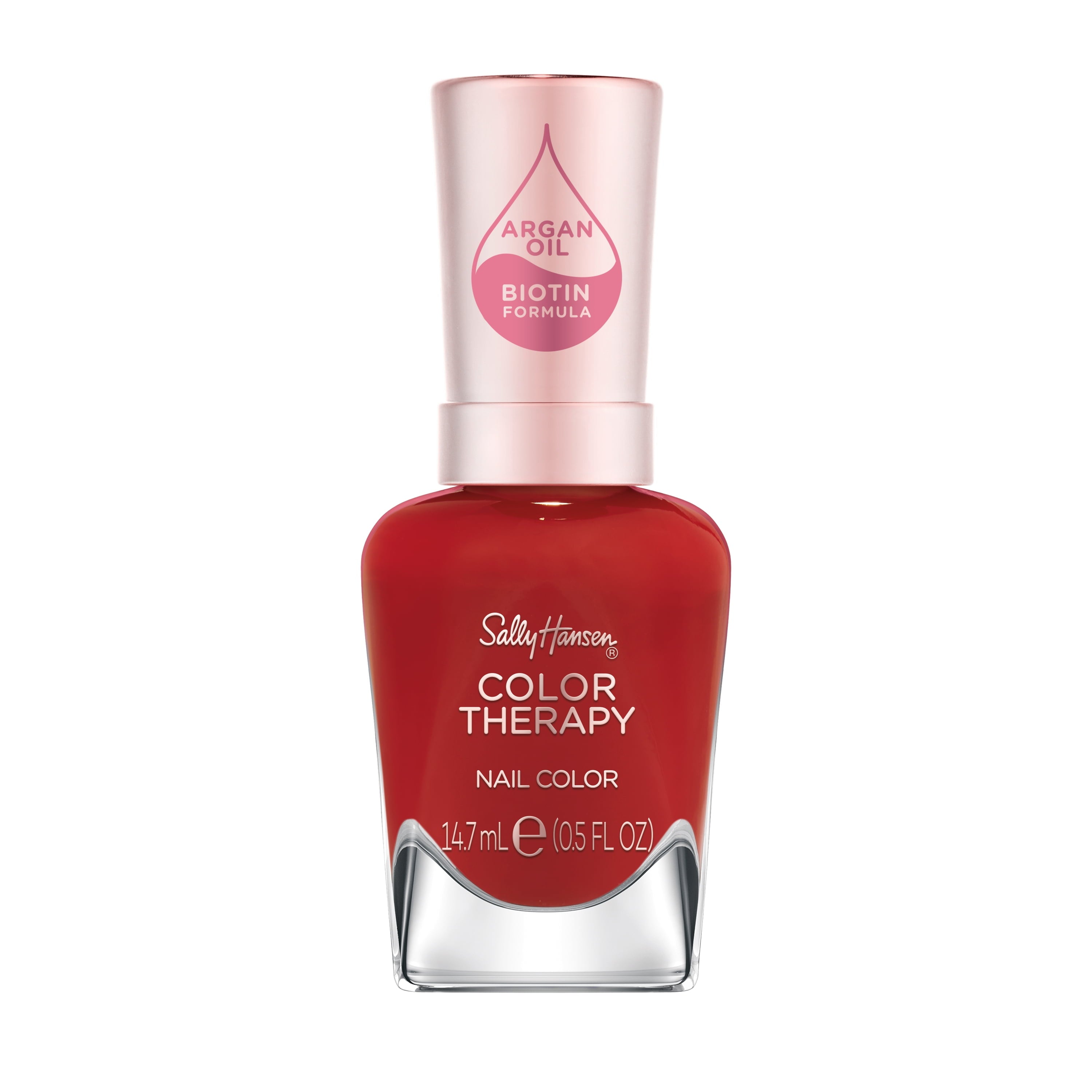 Sally Hansen Color Therapy Nail Color Polish, Well Well Well, 0.5 fl oz, Restorative, Argan Oil Formula