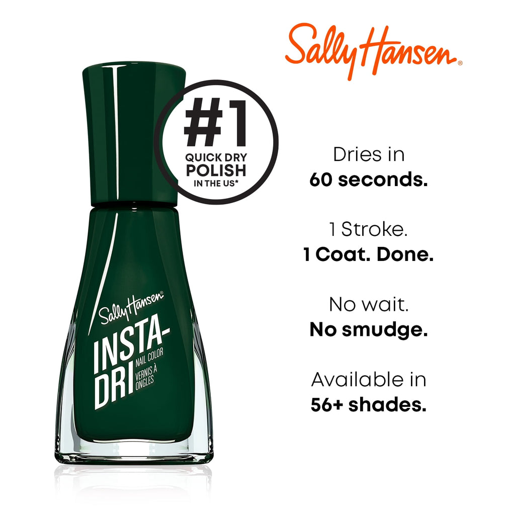 Sally Hansen Insta-Dri Nail Polish, 526 C-Hill Out, 0.31 fl oz, Quick Dry
