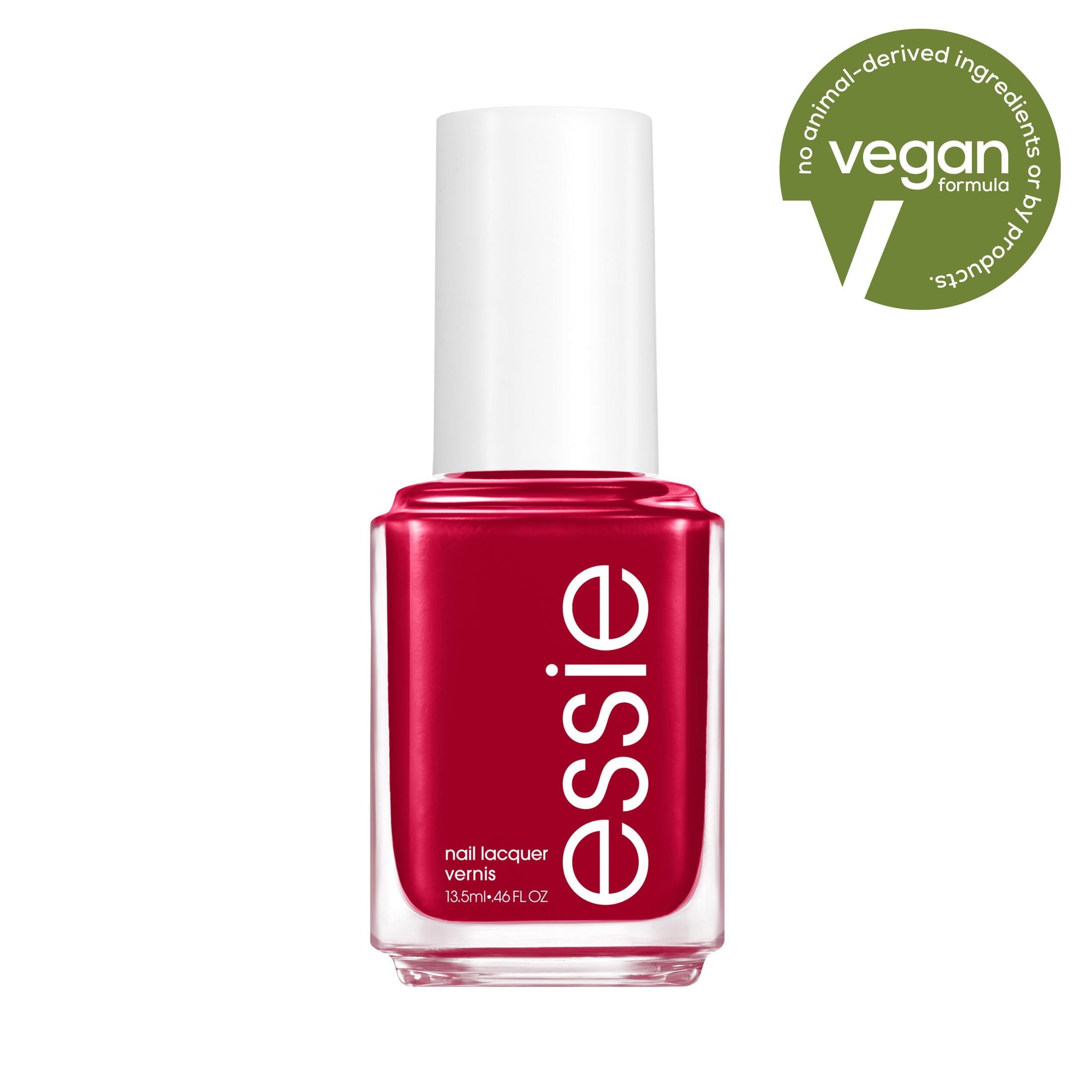 essie Nail Polish, Wicked, Deep Blood Red, 0.46 fl oz Bottle