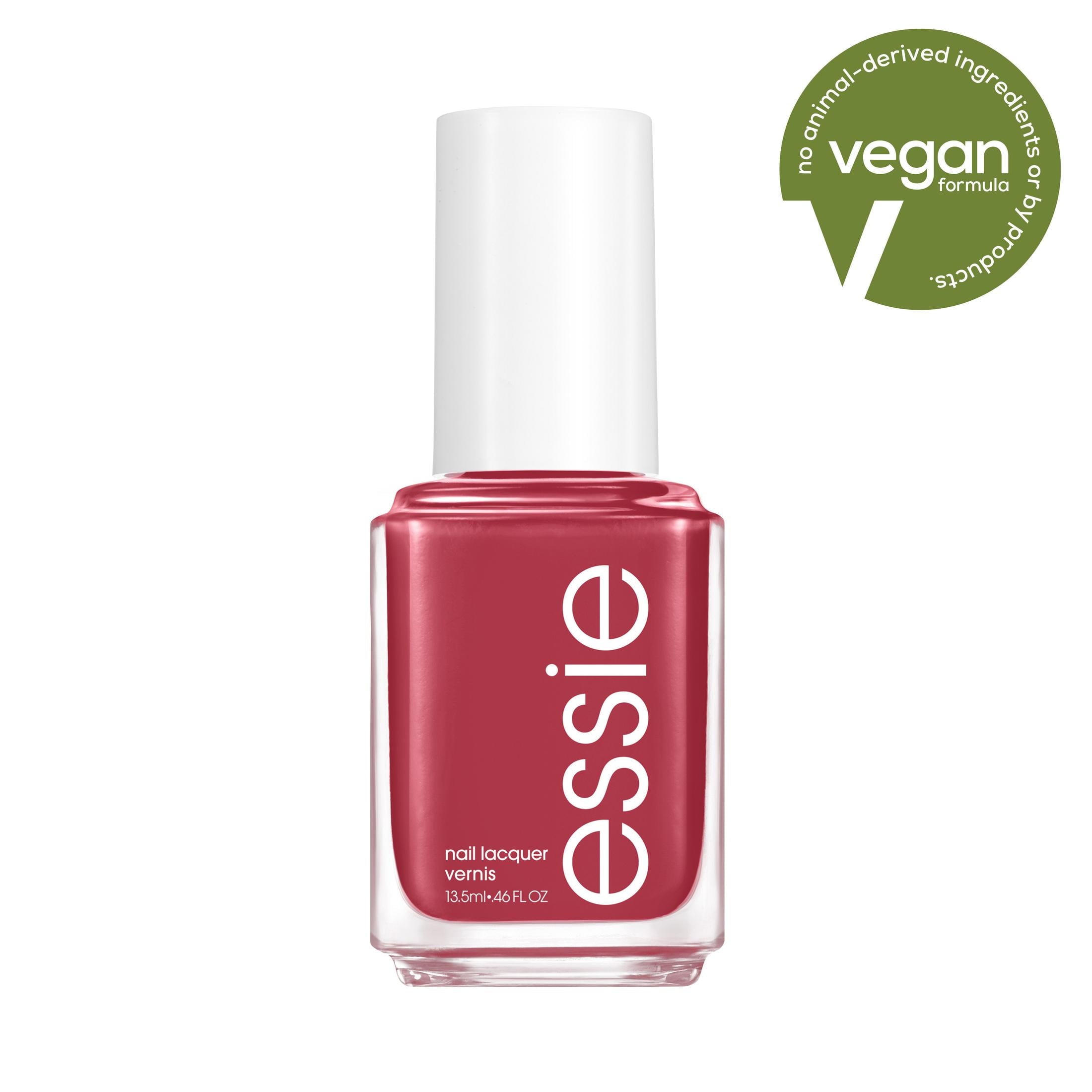 essie Nail Polish, Wicked, Deep Blood Red, 0.46 fl oz Bottle