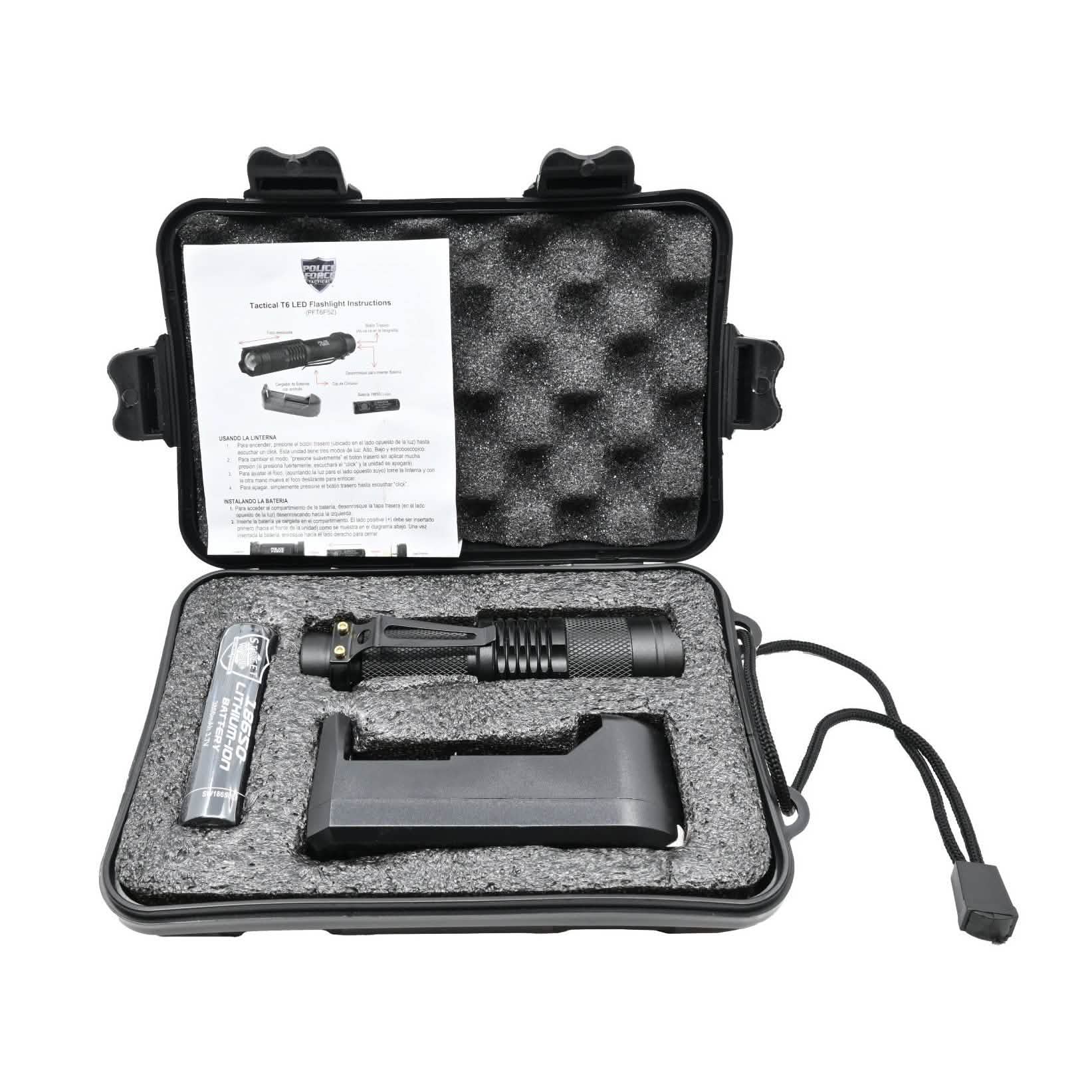 Tactical T6 LED Flashlight